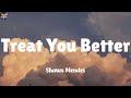 Treat You Better Shawn Mendes Lyrics The Chainsmokers Passenger Mix