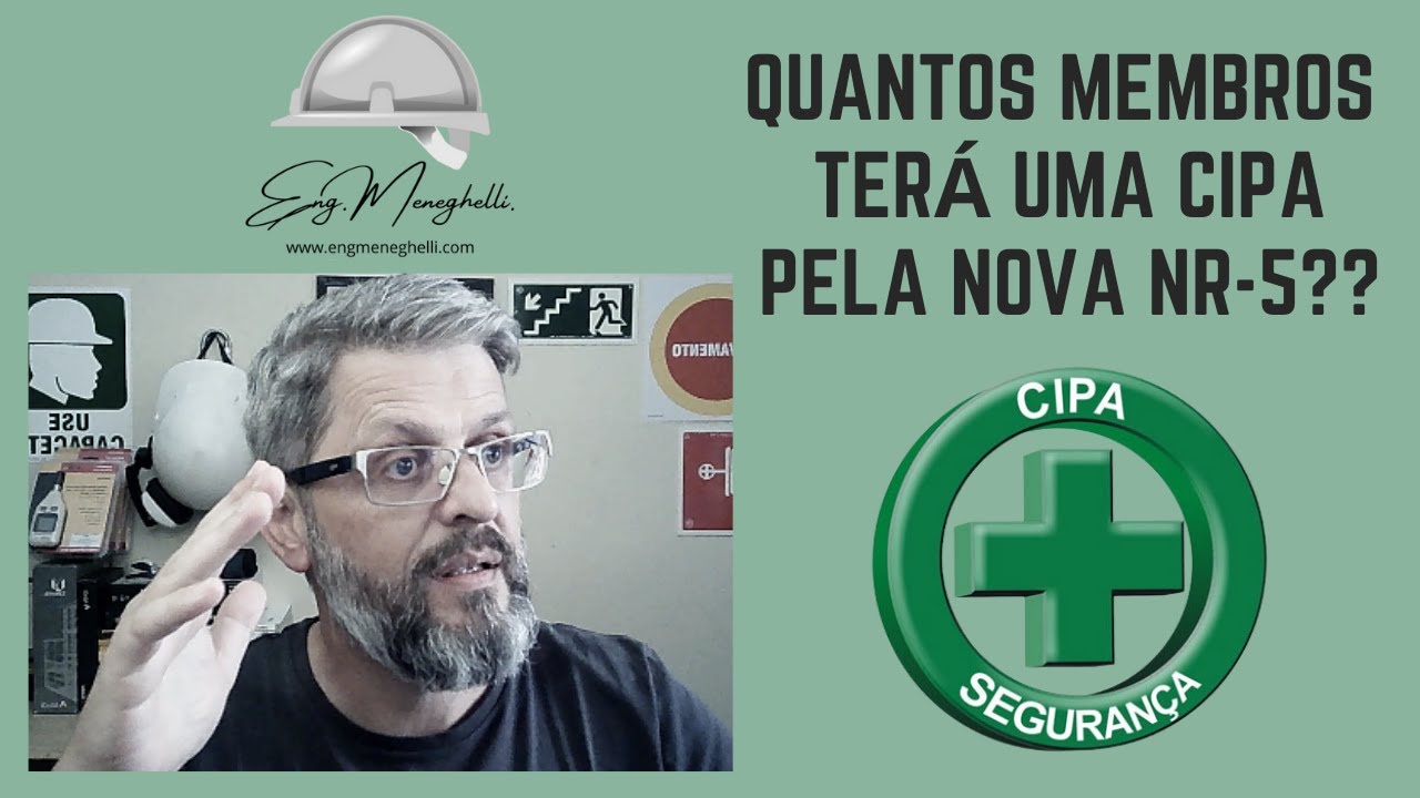 CIPA – Quantos Membros deve ter a CIPA? Aprenda de uma vez por todas!!!