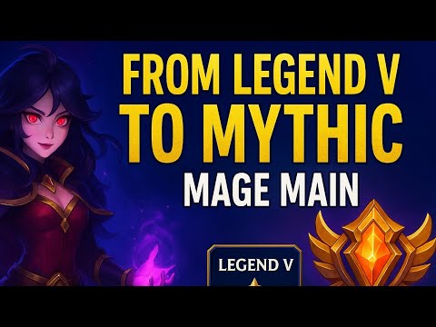 From Legend V to Mythic | Mage Main Road to Glory 🔮🔥--