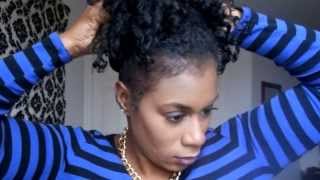 3 Quick hair styles | Transitioning Hair