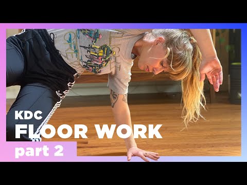Contemporary Dance Class Floor Work Basics - Part 2