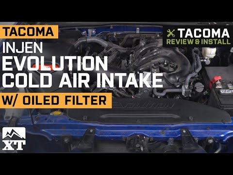 Tacoma Injen Evolution Cold Air Intake w/ Oiled Filter (2016-2020 3.5L) Review & Install