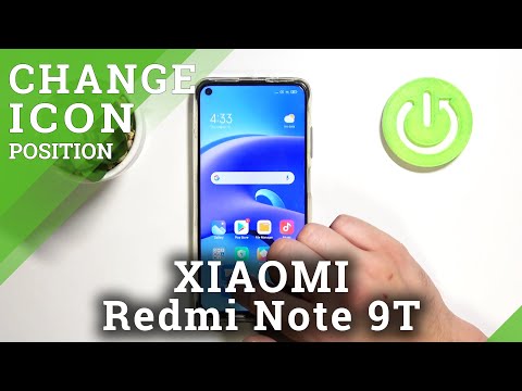 XIAOMI Redmi Note 9T – Remove & Restore Messages Icon from Main Screen