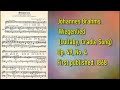 Brahms' Lullaby Lyric Video: German with  English Translation