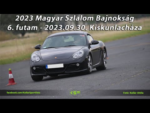 2023 Magyar Szlalom Bajnokság | 6. futam - 2023.09.30. Kiskunlacháza | Porsche Cayman S
