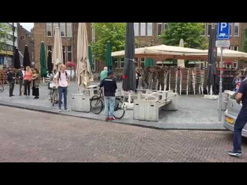 FC Utrecht - Lech Poznań - Onrust in de binnenstad