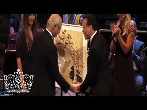 Yo-Yo Ma receiving the Polar Music Prize 2012