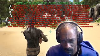 Snoop Dogg gets Wiped on Ark