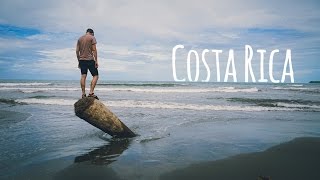 Exploring BLACK SAND BEACH in Costa Rica