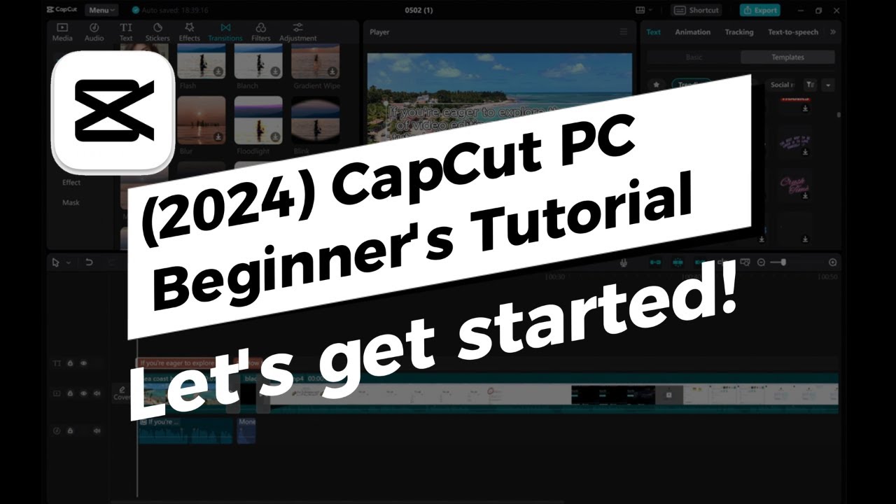 CapCut PC Beginner's FULL Tutorial: A Comprehensive Step-by-Step Guide ...