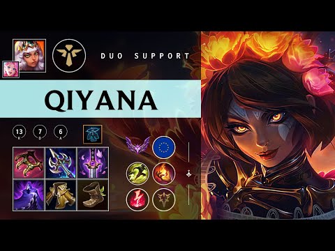 Qiyana Support vs Neeko - EUW Master Patch 26.02