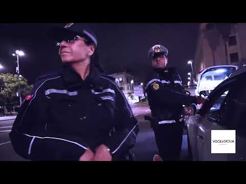 Servizio Notturno - Voce di Sicilia con la Polizia Municipale