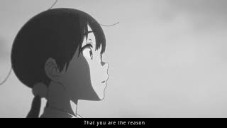 Download lagu You Are The Reason Lyric Video [Tamako Love Story Amv] mp3