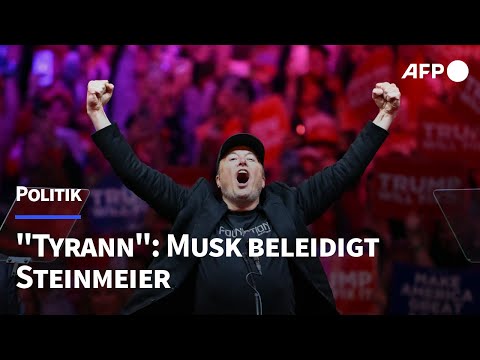 "Antidemokratischer Tyrann": Musk beleidigt Steinmeier | AFP