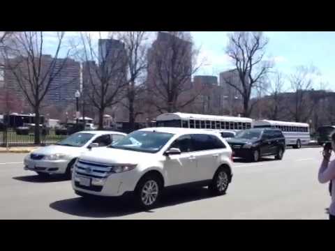 Boston Common on Charles st