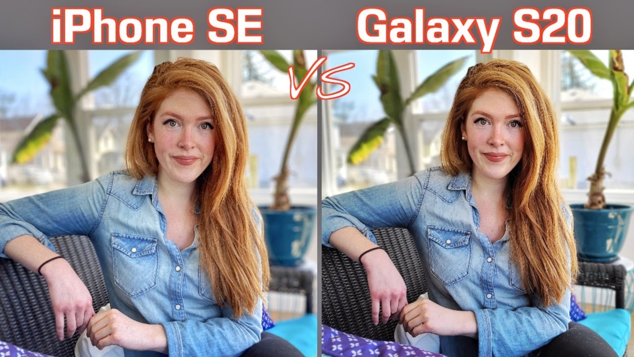 iPhone SE VS Samsung Galaxy S20 Camera Comparison!