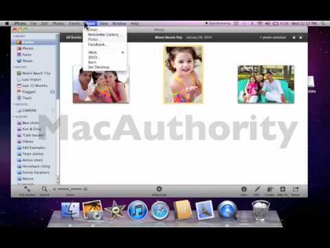 iPhoto 101 -Sharing Photos