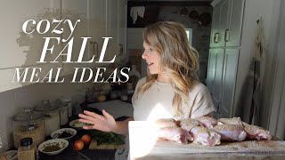 Simple, Delicious & Cozy Fall Meal Ideas!