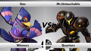 Movement Smash # 64: Gas (Falco) vs Mr. Untouchable (Dark Samus)