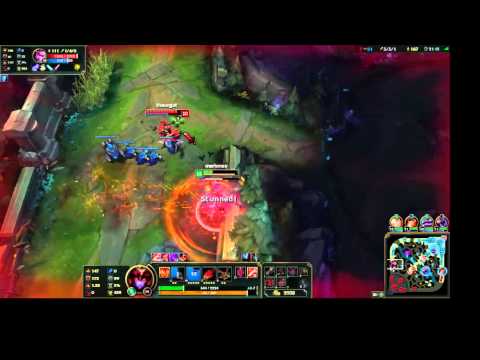 League of legends Shyvana vs Riven