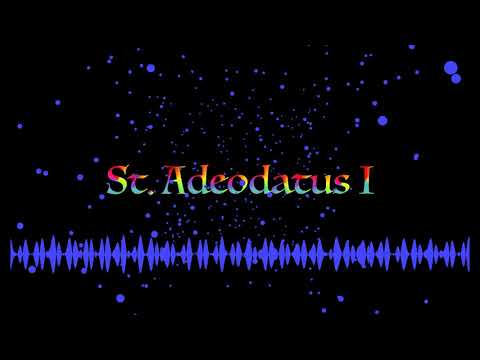 St Adeodatus I (original)