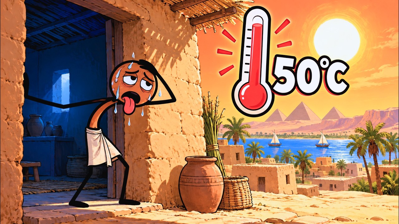 How Did Ancient Egyptians Survive Extreme Heat?