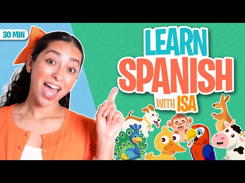 Aprende Peque con Isa- Aprende Los Animales en Español - Learn the Animals in Spanish