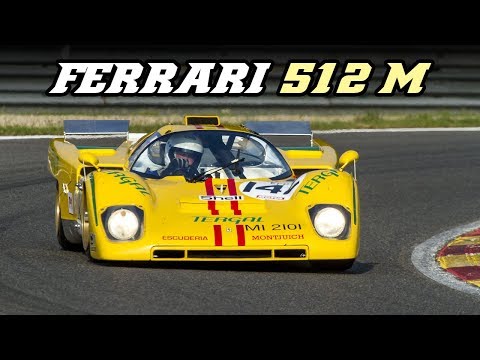 Ferrari 512 M - Great V12 sounds Spa 2018