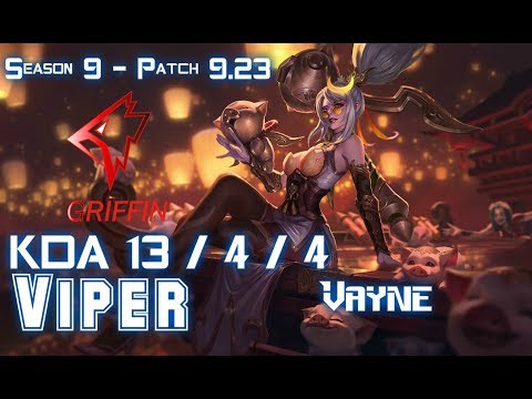 GRF Viper VAYNE vs KAI'SA ADC - Patch 9.23 KR Ranked