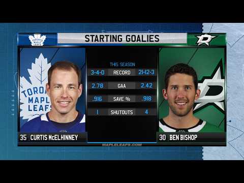 Maple Leafs Game Preview: Toronto at Dallas - January 25, 2018