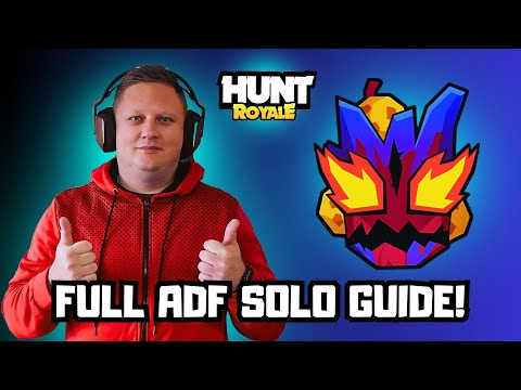 HUNT ROYALE! FULL ABYSSAL DARK FOREST SOLO GUIDE! TIPS ON ADF - FS STONE MERGES!