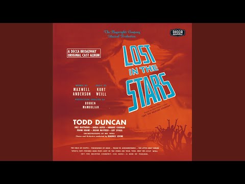 A Bird Of Passage - Reprise: Thousands Of Miles (Lost In The Stars/1949 Original Cast/Remastered)