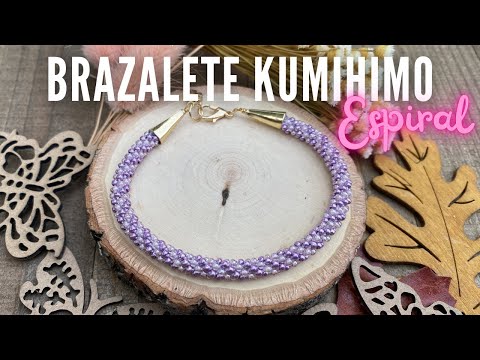 Como hacer PULLSERA KUMIHIMO REDONDO