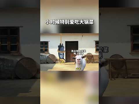 事实是，爷爷爱孙心切，装死让孙子吃一顿大锅菜 #猫meme #搞笑 #猫meme小剧场