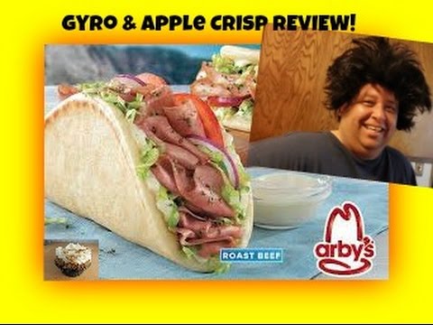 Arby's® Roast Beef Gyro & Cinnamon Apple Crisp REVIEW!