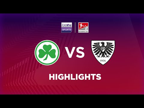 Greuther Furth v Munster | 2. Bundesliga 25/26 | Match Highlights