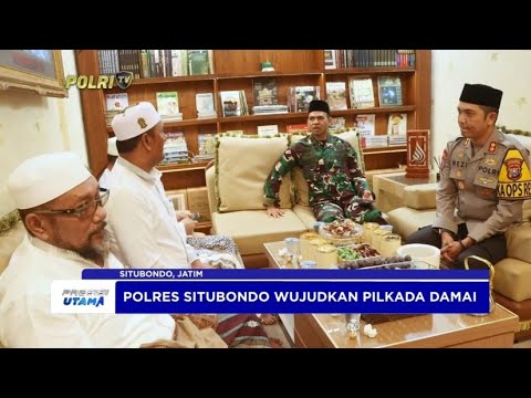 POLRES SITUBONDO WUJUDKAN PILKADA DAMAI