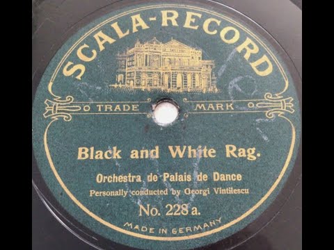 "Black And White Rag" Victor Orchestra, Victor 16350 (1909) George Botsford ragtime classic cakewalk