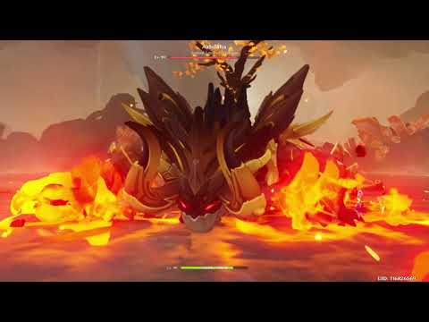 Noelle vs Azhdaha lvl 90