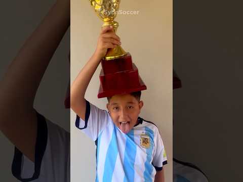 Recreating Trophy Poses 🏆😍 #shorts #football