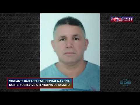 Vigilante baleado em hospital da zona norte sobrevive a tentativa de assalto 10 08