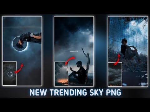 New Sky Png video editing 100% viral 😱🔥| Trending sky png