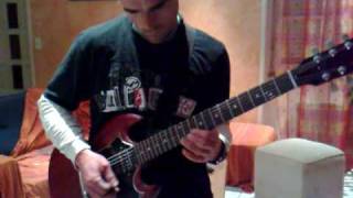 she likes rock n roll (cover) acdc guitar guitare black ice