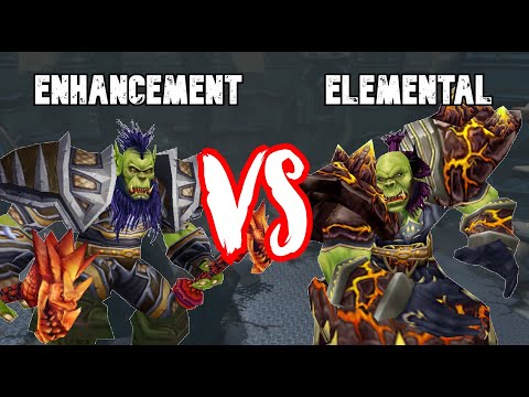 Burning Crusade DPS Showdown! Enhancement vs Elemental Shaman