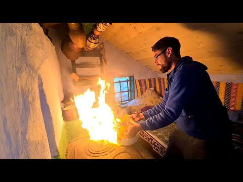 Orez cu pulpe aburite în rola la casuta din padure !