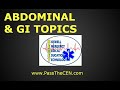 Boswell CEN Review   Abdominal GI Emergencies