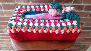 Download lagu Crochet Box/Circle Tissue Cover from YOANDO Crochet by Arie Rachmawati  (rie) mp3