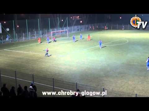 28.02.2014 Skrót meczu Chrobry Głogów - Stilon Gorzów Wielkopolski 1-0