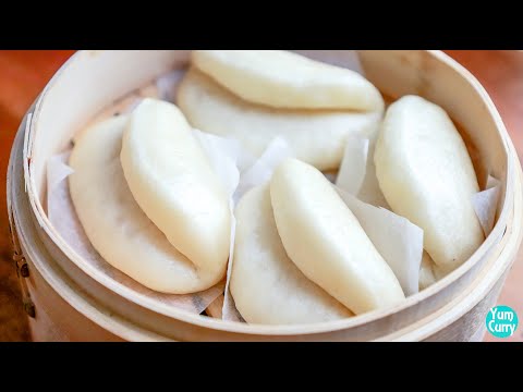 Steamed Bao Buns Recipe - How To Make Bao Buns - with veg and  non veg stuffings