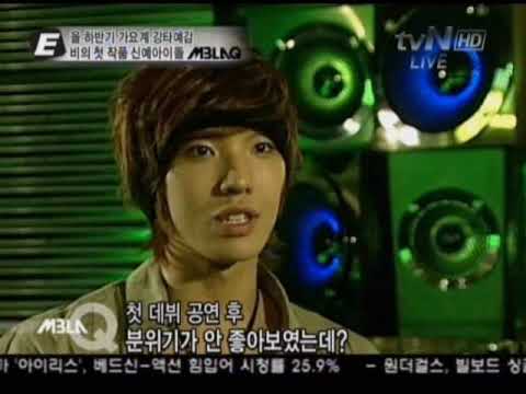 MBLAQ 091022 tvN_ENEWS Debut_Full Story_3/4